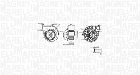 Ventilator habitaclu - Ventilator habitaclu potrivit BMW X5 (E70), X6 (E71, E72) 3.0-4.8 2006-2014