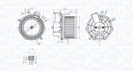 Ventilator habitaclu potrivit CITROEN JUMPER II; FIAT DUCATO; PEUGEOT BOXER 2.0D-3.0D 04.06- [1]