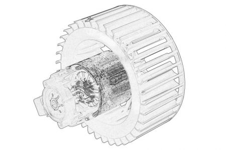 Ventilator habitaclu potrivit DEUTZ FAHR AGROTRAC, AGROTRON K, AGROTRON L, AGROTRON M, AGROTRON NEW, AGROTRON X; LAMBORGHINI R; SAME DIAMOND, IRON, LASER, LASER 3, SILVER [1]