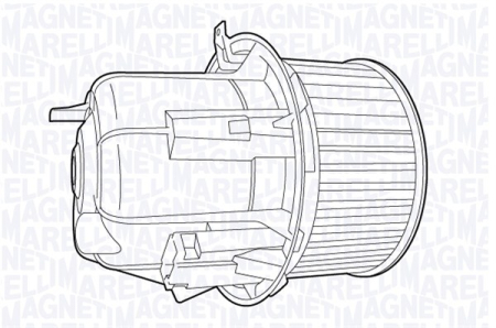 Ventilator habitaclu - Ventilator habitaclu potrivit DS DS 3; CITROEN C3 I, C3 II, C4 CACTUS, DS3 1.0-1.6D dupa 2003