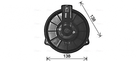 Ventilator habitaclu potrivit HONDA ACCORD V, CIVIC V, CIVIC VI, CRX III, INSIGHT, INTEGRA, PRELUDE IV 1.0H-2.3 10.91-12.06 [2]