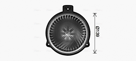 Ventilator habitaclu - Ventilator habitaclu potrivit KIA RIO III 1.1D-1.6 06.11-
