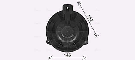 Ventilator habitaclu potrivit KIA RIO III 1.1D-1.6 06.11- [2]