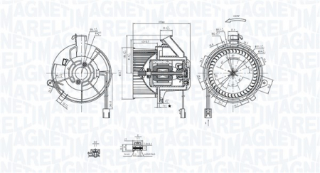 Ventilator habitaclu potrivit MERCEDES AMG GT (C190), AMG GT (R190), C (C204), C T-MODEL (S204), C (W204), CLS (C218), CLS SHOOTING BRAKE (X218), E (A207), E (C207) 1.6-6.2 01.07- [0]