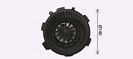 Ventilator habitaclu potrivit OPEL ZAFIRA B, ZAFIRA B/MINIVAN 1.6-2.2 07.05-04.15 [2]