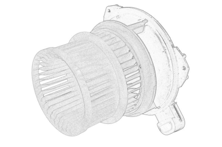 Climatizare - Ventilator habitaclu potrivit TOYOTA RAV 4 V 2.0/2.5H dupa 2018