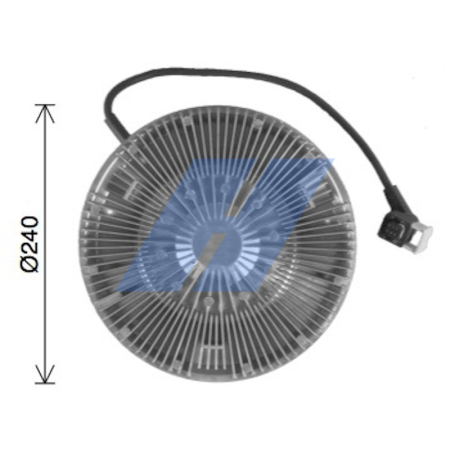 Ventilator potrivit SCANIA L; VOLVO FH II D13C380-DC09.140 dupa 2012 (numar pini: 5) [1]
