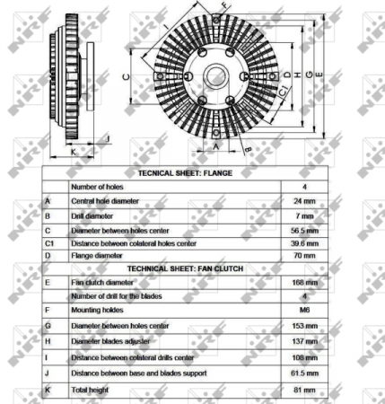 Ventilator potrivit MITSUBISHI L200, PAJERO II, PAJERO SPORT I 2.5D dupa 1990 [4]
