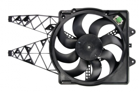 Ventilator - Ventilator radiator (cu carcasa) ABARTH GRANDE PUNTO; FIAT PUNTO EVO 1.3D/1.4 intre 2007-2012