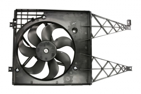 Ventilator - Ventilator radiator (cu carcasa) AUDI A3, TT; SEAT AROSA, CORDOBA, IBIZA III, LEON, TOLEDO II; SKODA FABIA I, FABIA I PRAKTIK, OCTAVIA I; VW BORA, GOLF IV, LUPO, POLO 1.0-2.3 intre 1994-2013