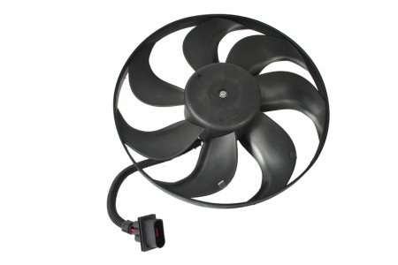 Ventilator - Ventilator radiator (cu carcasa) AUDI A3, TT; SEAT AROSA, CORDOBA, IBIZA III, LEON, TOLEDO II; SKODA FABIA I, OCTAVIA I; VW BORA, GOLF IV, NEW BEETLE, POLO 1.0-3.2 intre 1994-2013