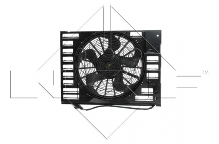 Ventilator - Ventilator radiator (cu carcasa) BMW Seria 7 (E65, E66, E67) 3.6/4.4 intre 2001-2005