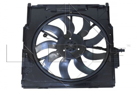 Ventilator - Ventilator radiator (cu carcasa) BMW X5 (E70), X6 (E71, E72) 3.0/3.0D intre 2007-2014