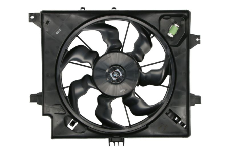 Ventilator - Ventilator radiator (cu carcasa, cu carcasa) potrivit HYUNDAI ELANTRA V, I30; KIA CEE'D, PRO CEE'D 1.4D/1.6/1.6D 02.11-