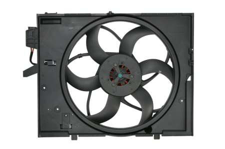 Ventilator - Ventilator radiator (cu carcasa, cu controler) potrivit BMW 5 (E60), 5 (E61) 2.2/2.5/3.0 12.01-12.10