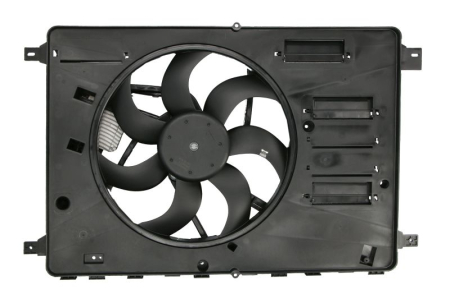 Ventilator - Ventilator radiator (cu carcasa, cu controler) potrivit LAND ROVER FREELANDER 2 2.2D/3.2 10.06-10.14