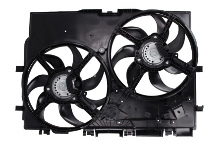 Ventilator radiator (cu carcasa, dublu) potrivit FIAT DUCATO 2.2D/2.3D/3.0D 07.06- [1]