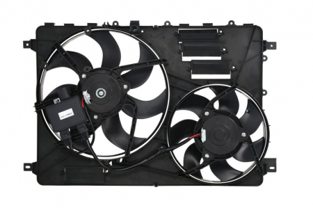 Ventilator radiator potrivit VOLVO S60 II, S80 II, V60 I, V60 II, V70 II, V70 III, V70 III/KOMBI, XC60 I, XC60 II, XC70 II 2.0-4.4 2005-2021 (cu carcasa, dublu) [1]