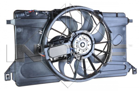 Ventilator - Ventilator radiator (cu carcasa) FORD C-MAX, FOCUS C-MAX, FOCUS II; MAZDA 3 1.4-2.0D intre 2003-2012