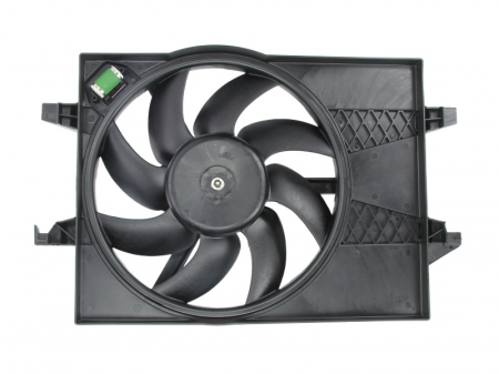 Ventilator - Ventilator radiator (cu carcasa) FORD FIESTA V, FUSION; MAZDA 2 1.25-1.6 intre 2001-2012