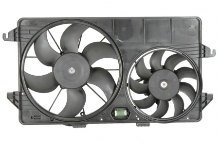 Ventilator radiator (cu carcasa) FORD TOURNEO CONNECT, TRANSIT CONNECT 1.8D intre 2002-2013 Ventilator - Ventilator radiator (cu carcasa) FORD TOURNEO CONNECT, TRANSIT CONNECT 1.8D intre 2002-2013