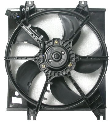 Ventilator - Ventilator radiator (cu carcasa) HYUNDAI ACCENT II 1.3/1.5/1.6 intre 2000-2005