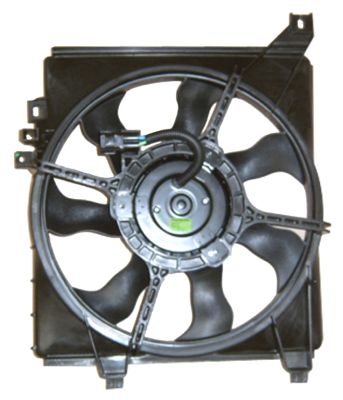 Ventilator - Ventilator radiator (cu carcasa) HYUNDAI GETZ 1.1/1.3/1.4 intre 2002-2010