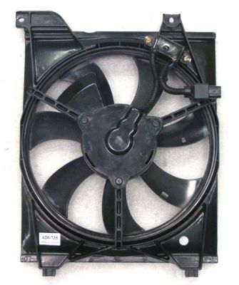 Ventilator - Ventilator radiator (cu carcasa) KIA RIO II 1.4/1.6 dupa 2005