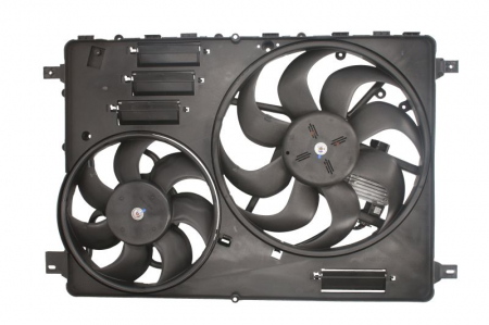 Ventilator - Ventilator radiator (cu carcasa) LAND ROVER DISCOVERY SPORT, FREELANDER 2, RANGE ROVER EVOQUE 2.0/2.2D dupa 2011