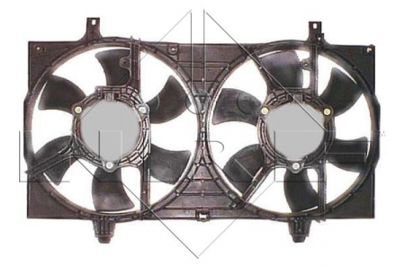 Ventilator - Ventilator radiator (cu carcasa) NISSAN ALMERA II, ALMERA TINO, PRIMERA 1.5-2.2D intre 2000-2008