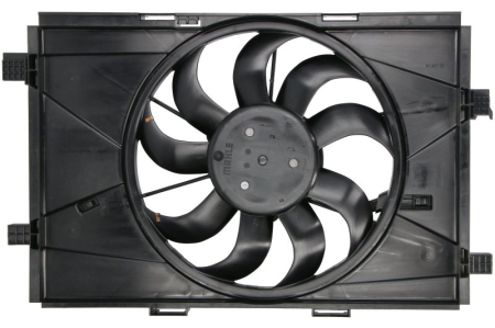 Ventilator - Ventilator radiator potrivit ABARTH 500E; FIAT 500E Electric dupa 2020 (cu carcasa)