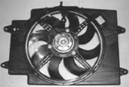 Ventilator - Ventilator radiator (cu carcasa) potrivit ALFA ROMEO 147, GT 1.8/1.9D/2.0 10.00-09.10