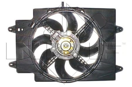 Ventilator radiator (cu carcasa) potrivit ALFA ROMEO 147, GT 1.8/1.9D/2.0 10.00-09.10 [1]