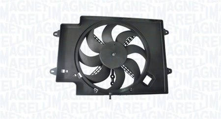 Ventilator - Ventilator radiator potrivit ALFA ROMEO GT 1.8/2.0 2003-2010 (cu carcasa)