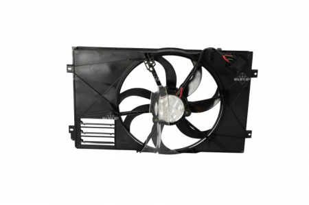 Ventilator radiator potrivit AUDI A3; SEAT ALTEA, ALTEA XL, LEON; SKODA YETI; VW CADDY ALLTRACK, CADDY ALLTRACK/MINIVAN, CADDY III, CADDY III/MINIVAN, CADDY IV 1.2-2.0D dupa 2003 - (cu carcasa) [3]