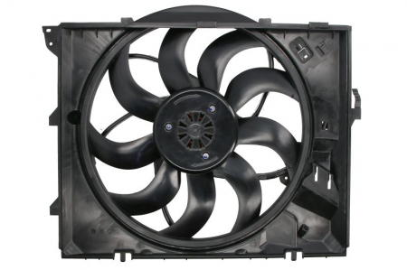 Ventilator - Ventilator radiator (cu carcasa) potrivit BMW 1 (E81), 1 (E82), 1 (E87), 1 (E88), 3 (E90), 3 (E91), 3 (E92), 3 (E93), X1 (E84) 2.0/2.5/3.0 12.04-10.13