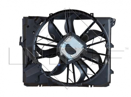 Ventilator radiator (cu carcasa) potrivit BMW 1 (E81), 1 (E82), 1 (E87), 1 (E88), 3 (E90), 3 (E91), 3 (E92), 3 (E93), X1 (E84) 2.0/2.5/3.0 12.04-10.13 [2]