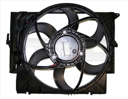 Ventilator radiator (cu carcasa) potrivit BMW 1 (E81), 1 (E82), 1 (E87), 1 (E88), 3 (E90), 3 (E91), 3 (E92), 3 (E93), X1 (E84) 2.0D 2004-2015 [1]