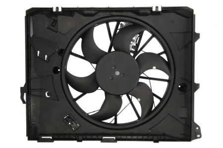 Ventilator radiator (cu carcasa) potrivit BMW 1 (E81), 1 (E82), 1 (E87), 1 (E88), 3 (E90), 3 (E91), 3 (E92), 3 (E93), X1 (E84), Z4 (E89) 1.6-3.0 06.04-08.16 [0]