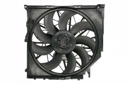Ventilator - Ventilator radiator (cu carcasa) potrivit BMW 1 (E81), 1 (E82), 1 (E87), 1 (E88), 3 (E90), 3 (E91), 3 (E92), 3 (E93), X3 (E83) 2.0D-3.0D 09.03-12.13