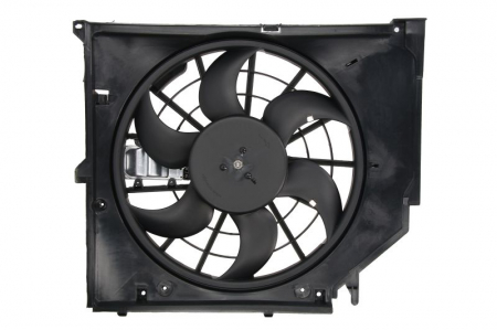 Ventilator - Ventilator radiator potrivit BMW 3 (E46) 1.6-3.0 1997-2007 - (cu carcasa)