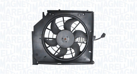 Ventilator - Ventilator radiator potrivit BMW 3 (E46) 1.6-3.0D 1997-2007 (cu carcasa)