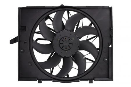 Ventilator - Ventilator radiator (cu carcasa) potrivit BMW 5 (E39), 5 (E60), 5 (E61), 6 (E63), 6 (E64), 7 (E65, E66, E67) 2.0-4.8 09.00-12.10