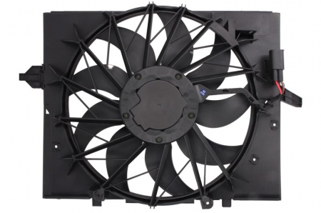 Ventilator radiator potrivit BMW 5 (E39), 5 (E60), 5 (E61), 6 (E63), 6 (E64), 7 (E65, E66, E67) 2.0-4.8 2000-2010 (cu carcasa) [1]