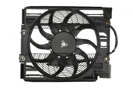 Ventilator - Ventilator radiator (cu carcasa) potrivit BMW 5 (E39), 7 (E38) 2.0-5.4 03.94-05.04
