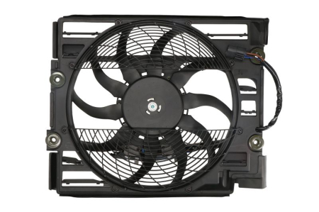 Piese Auto - Ventilator radiator (cu carcasa) potrivit BMW 5 (E39), 7 (E38) 2.0-5.4 1994-2004