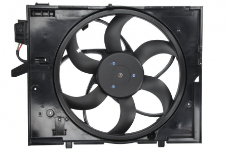 Ventilator - Ventilator radiator (cu carcasa) potrivit BMW 5 (E60), 5 (E61) 2.2/2.5/3.0 12.01-12.10