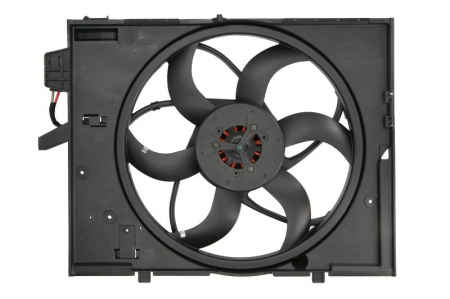 Ventilator - Ventilator radiator (cu carcasa) potrivit BMW 5 (E60), 5 (E61) 2.2/2.5/3.0 12.01-12.10