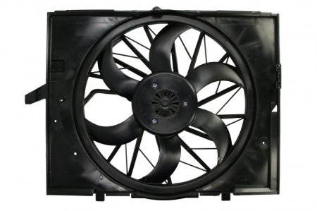 Ventilator - Ventilator radiator (cu carcasa) potrivit BMW 5 (E60), 5 (E61), 6 (E63), 6 (E64) 2.0-4.4 09.03-12.10