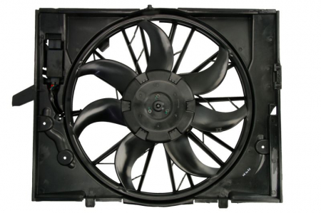 Piese Auto - Ventilator radiator (cu carcasa) potrivit BMW 5 (E60), 5 (E61), 6 (E63), 6 (E64), 7 (E65, E66, E67) 2.5-4.4 07.01-12.10